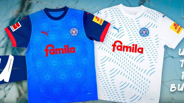 町野修斗のホルシュタイン・キール、2024-25新ユニフォーム発表！クラブ史上初の「ブンデス1部」戦闘服