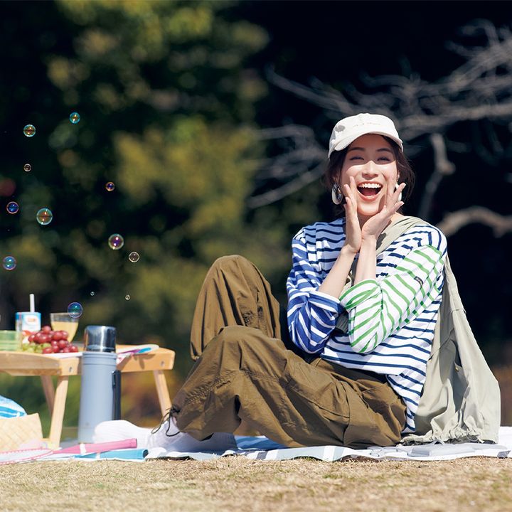 ママのレジャー、オシャレコーデとメイク