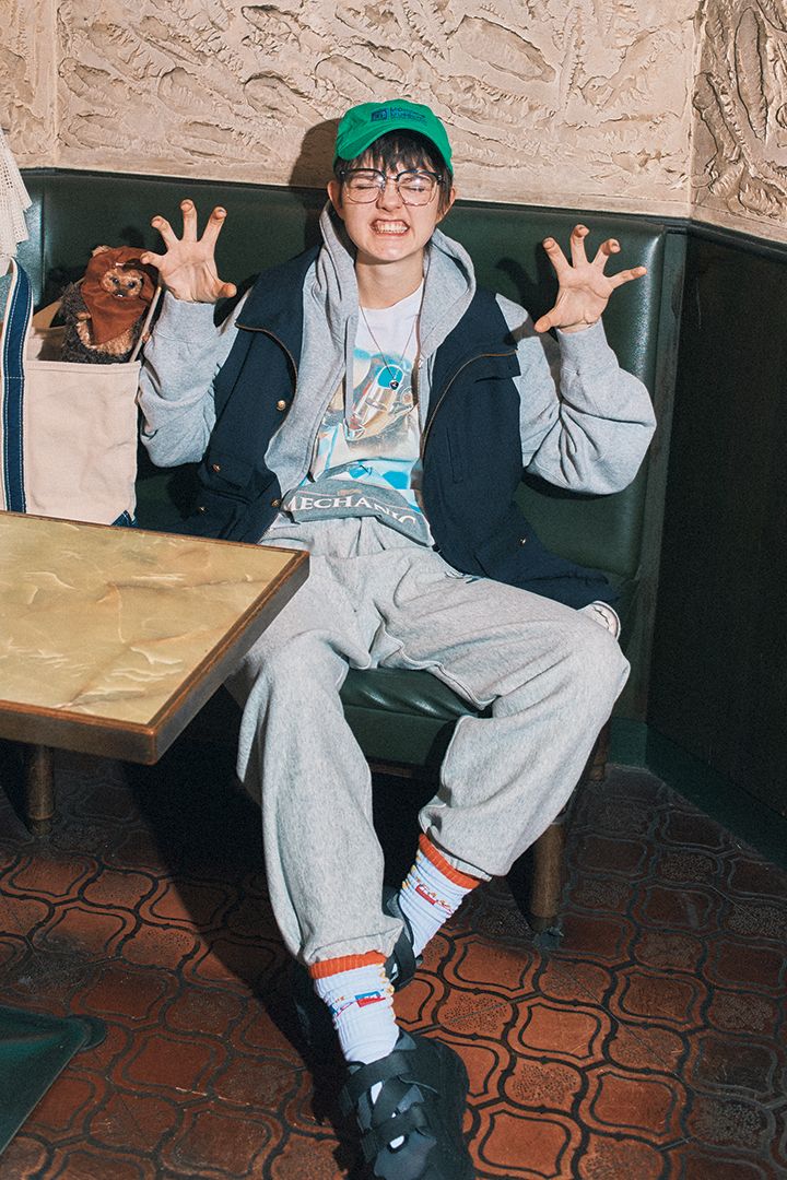 思いっきりカジュアルに決めたい日は上下スウェットが一番！【本日のFUDGE GIRL-5月22日】