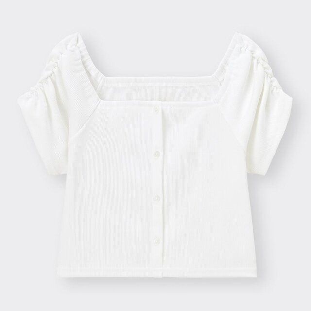 GUのオフショルダーTシャツ