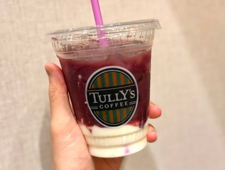 タリーズ既存の人気メニュー「ヨーグルト＆アサイー」