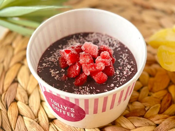 タリーズ新作「フローズンカップ アサイーヨーグルトテイスト」中身