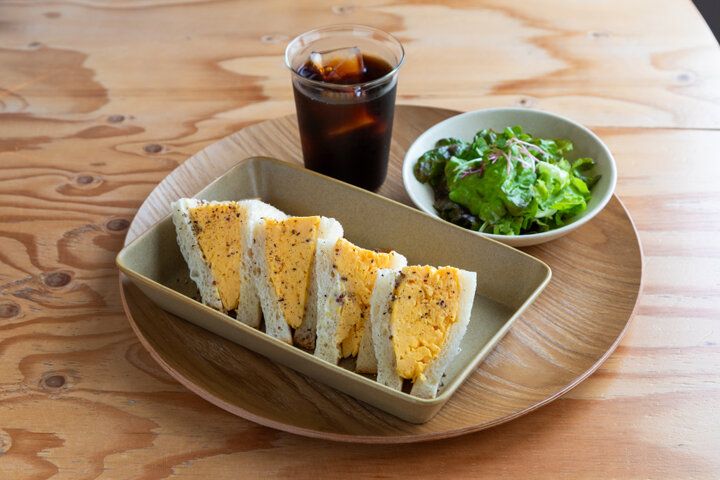 ふわふわ玉子のサンドイッチモーニングをいただきに大阪・高槻のデリカフェ「eatery SUN」へ