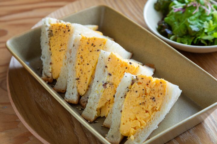 ふわふわ玉子のサンドイッチモーニングをいただきに大阪・高槻のデリカフェ「eatery SUN」へ