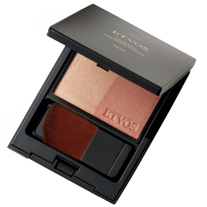 エトヴォス、ミネラルプレストチーク、UV機能つき