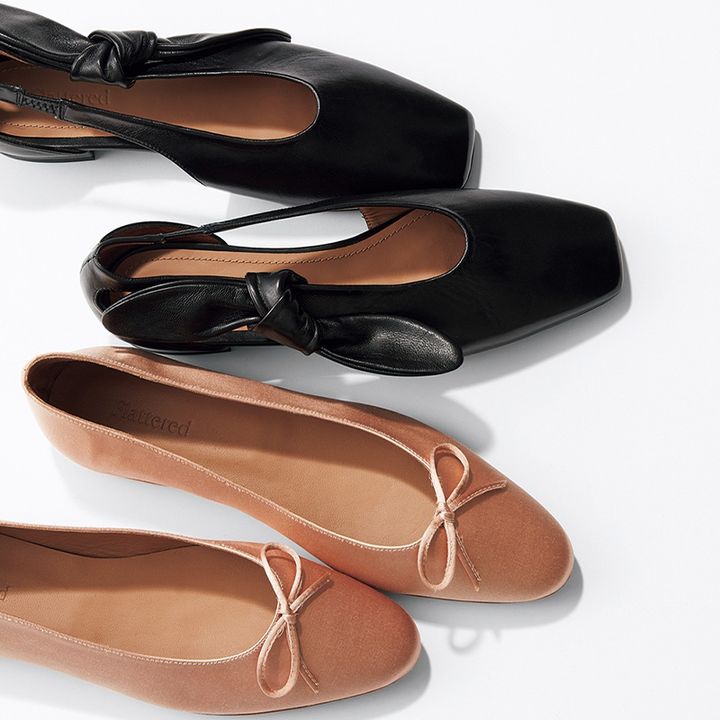 フラットシューズ,バレエシューズ,フラッタード