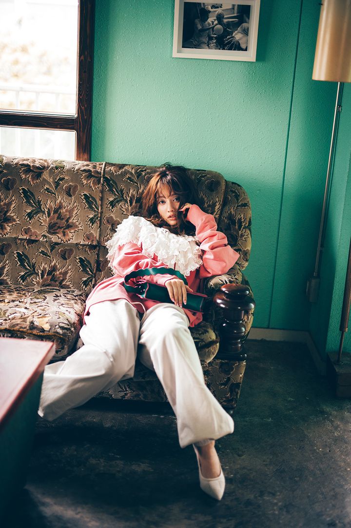 谷まりあのコーデ