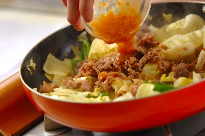 無限！キャベツと 豚のみそ炒め by保田 美幸さんの作り方4