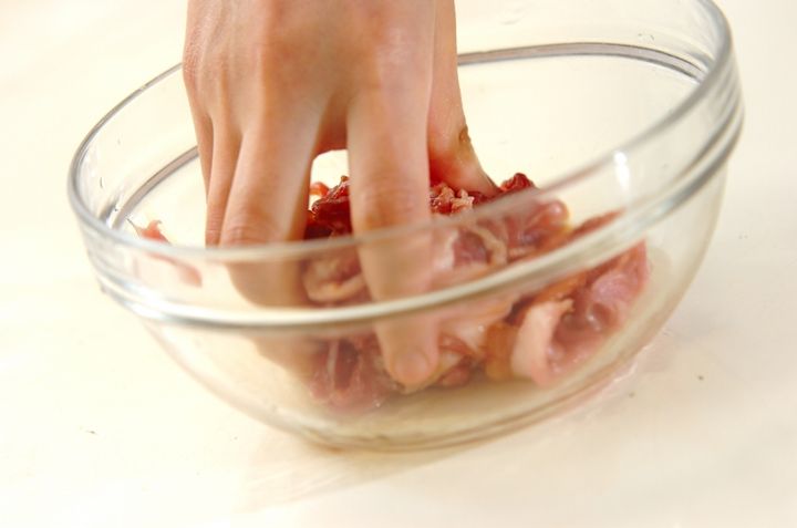 無限！キャベツと 豚のみそ炒め by保田 美幸さんの下準備1