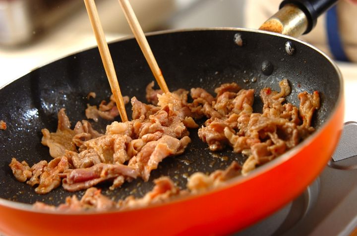 無限！キャベツと 豚のみそ炒め by保田 美幸さんの作り方1