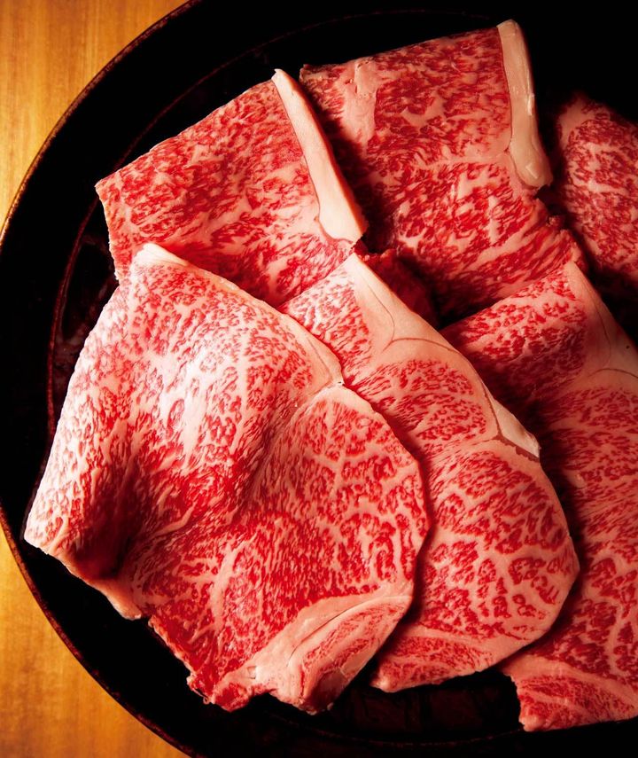 神谷町『すきやき あさい』で取り扱っている近江牛