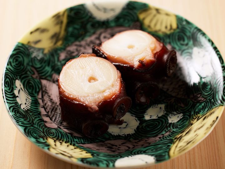 白金高輪『鮨 田中』の「煮だこ」