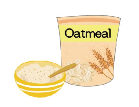 オートミール画像