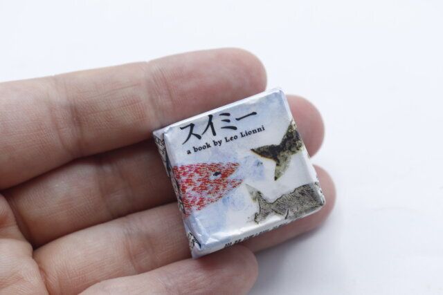 チロルチョコのマグネット完成例