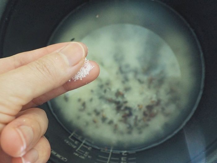 塩をひとつまみ