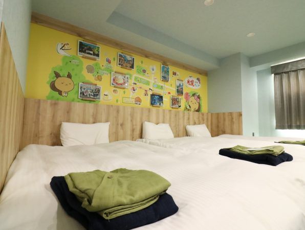 パズル付き札幌観光マップ