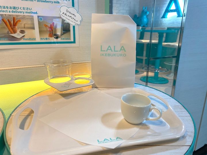 手前から時計回りに「置き」、「手持ち」、「持ち帰り」