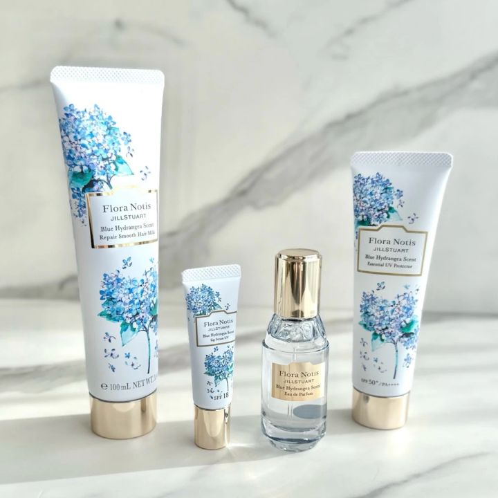 フローラノーティス ジルスチュアート_新作コスメ2024_ブルーハイドレンジアコレクション