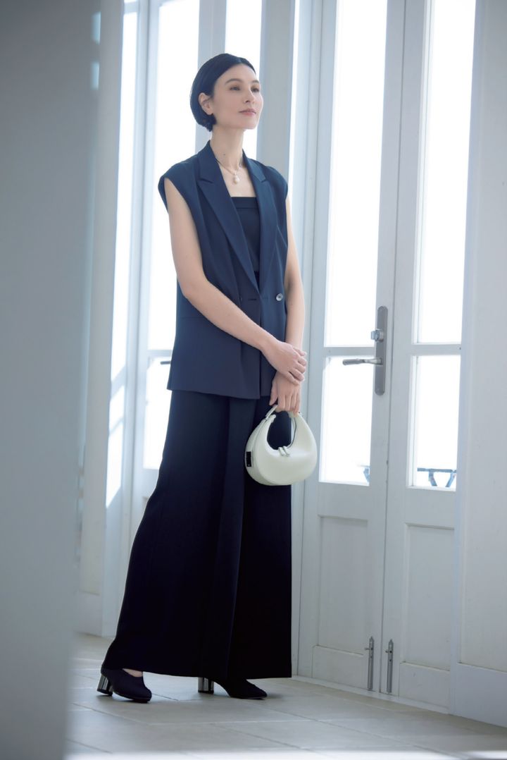 セットアップ コンビネゾン ジレ