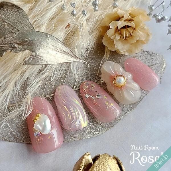 Rose’が投稿したネイルデザイン [photoid:I0125505] via Itnail Design (734121)