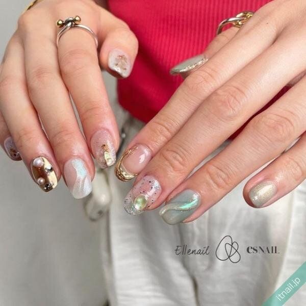esNAILが投稿したネイルデザイン [photoid:I0119605] via Itnail Design (734119)
