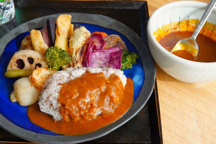 鎌倉野菜とスパイスの効いたスープカリーの競演を楽しむ北鎌倉のランチ♪「北鎌倉 ぬふ・いち」