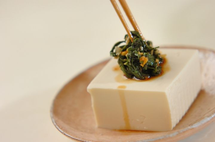 冷奴の薬味ダレの作り方2