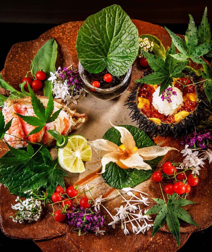 麻布十番『麻布十番 真田』の「八寸」