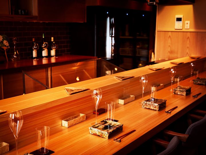 麻布十番『しづご』の内観