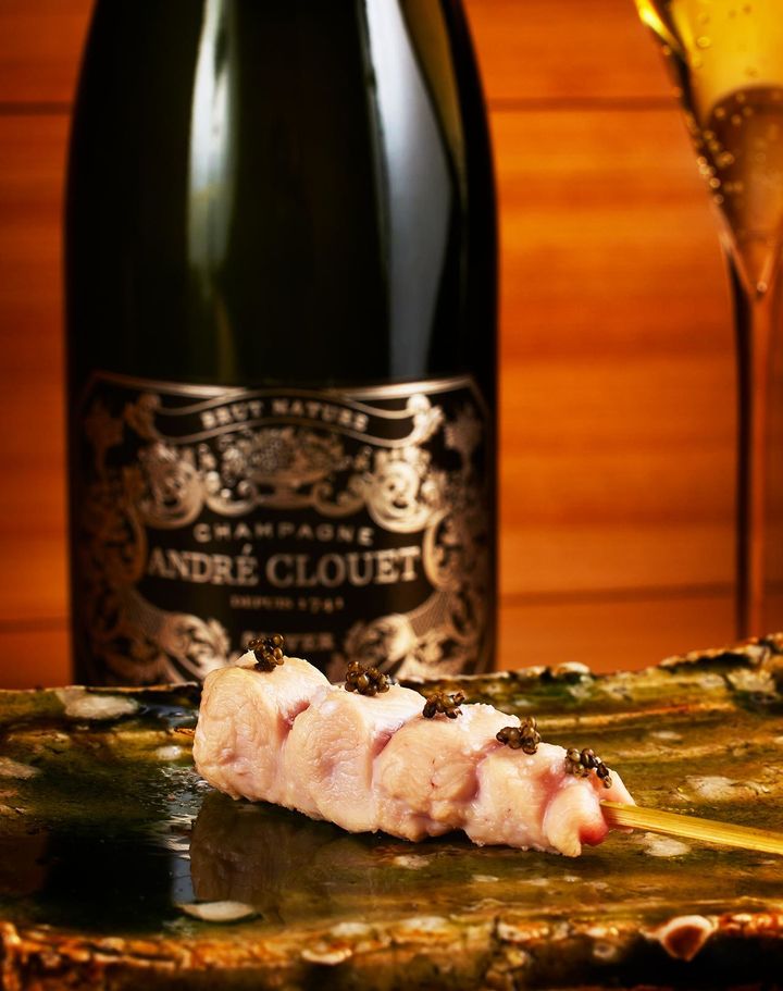 麻布十番『しづご』の「ささみ」と「アンドレ・クルエ」