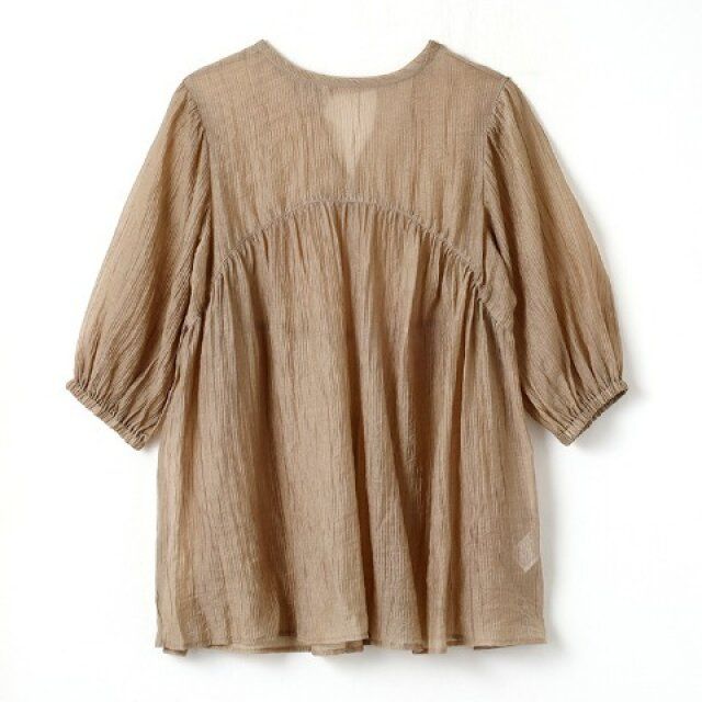 しまむらのシアーチュニックブラウス