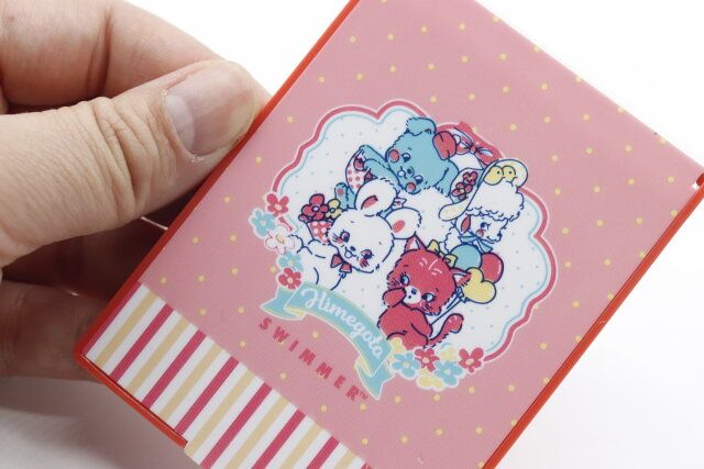 セリアのSWIMMER ミニミラーのデザイン