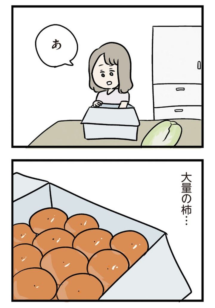 義実家からのおすそ分けに戸惑うアヤ 漫画『夫がいても誰かを好きになっていいですか？ アヤの選択』