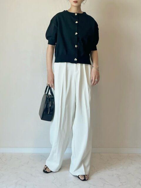 春夏のカーディガンコーデ