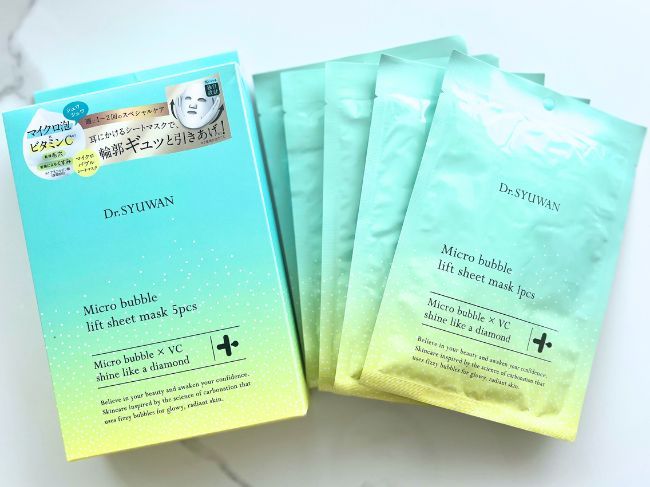 『マイクロバブルリフトシートマスク』Review_2