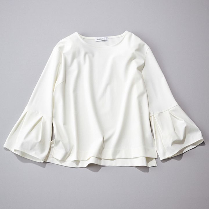 ロンT,白ロンT,カットソー,グリーンレーベル リラクシング