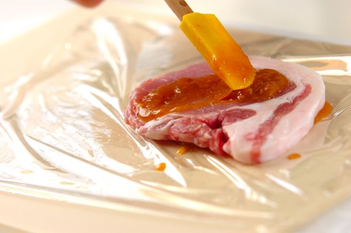 豚のみそ漬け焼きの作り方1