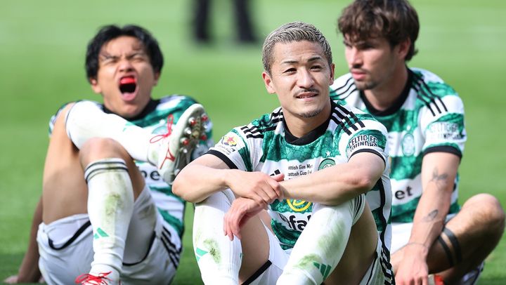 日本人所属のセルティック、カップ戦優勝で二冠！前田大然は「素敵な休日をお過ごしください！」