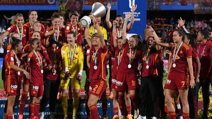 南萌華が反撃ゴール！熊谷紗希も所属のローマ女子がカップ戦優勝で2冠達成