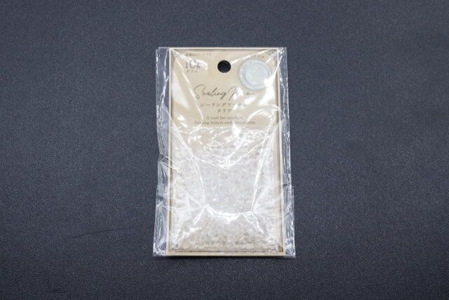 セリアのシーリングワックス クリア10gのパッケージ