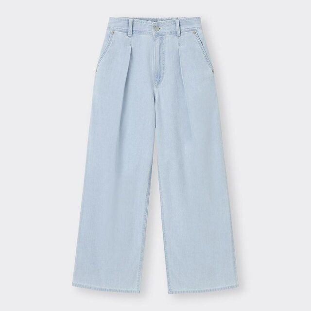 2024年夏のGUレディースワイドパンツ