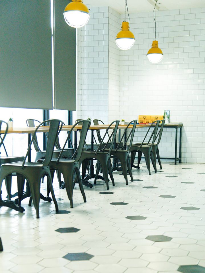 台北〈CHECK inn Taipei Songjiang〉ロビースペース