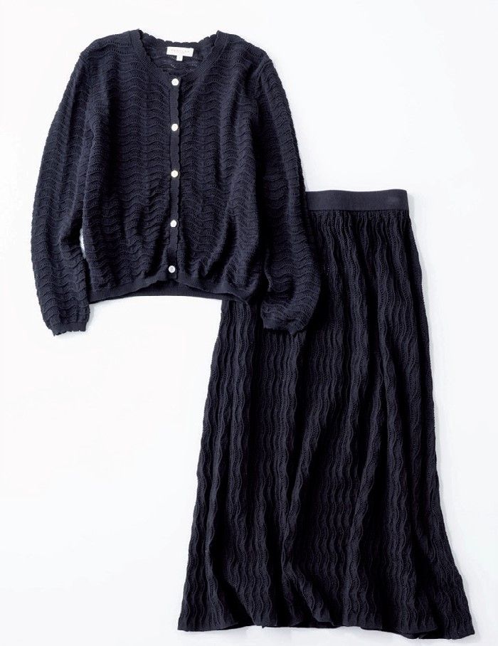 デミリーのニットセットアップ ELVA