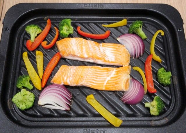 「スチームオーブンレンジ ビストロ NE-UBS10C」おまかせグリル