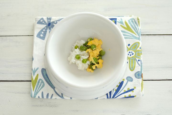 エンドウマメご飯