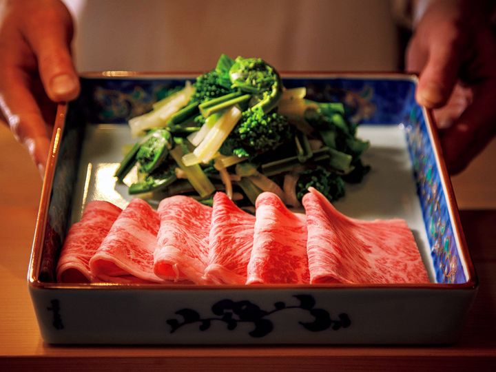 四ッ谷三丁目『四ツ谷 みね村』の小鍋の具材