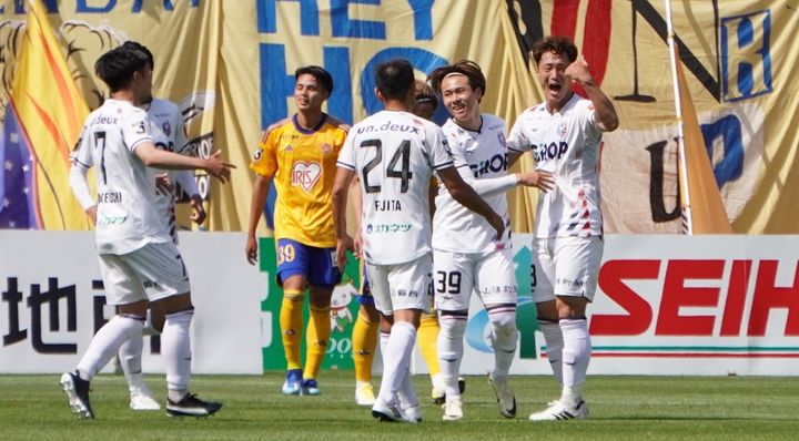 リーグ初得点のファジアーノ岡山MF早川隼平！パリ五輪世代に刺激を受け、ロス五輪に向け闘志