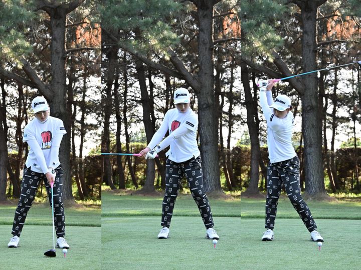 竹田麗央のスイングを解説！260ヤード飛ばすのに重要なのは“蹴る力”