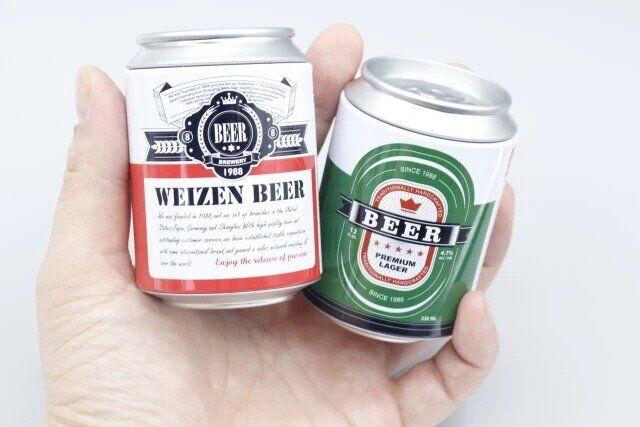 ダイソーのお洒落なブリック缶