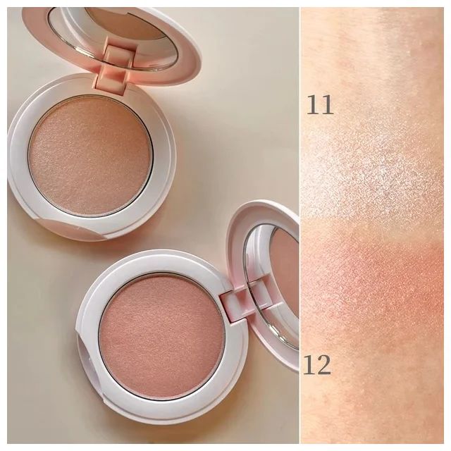 2024年夏新色チーク_SNIDEL スキン グロウ ブラッシュ 11／12_スウォッチ